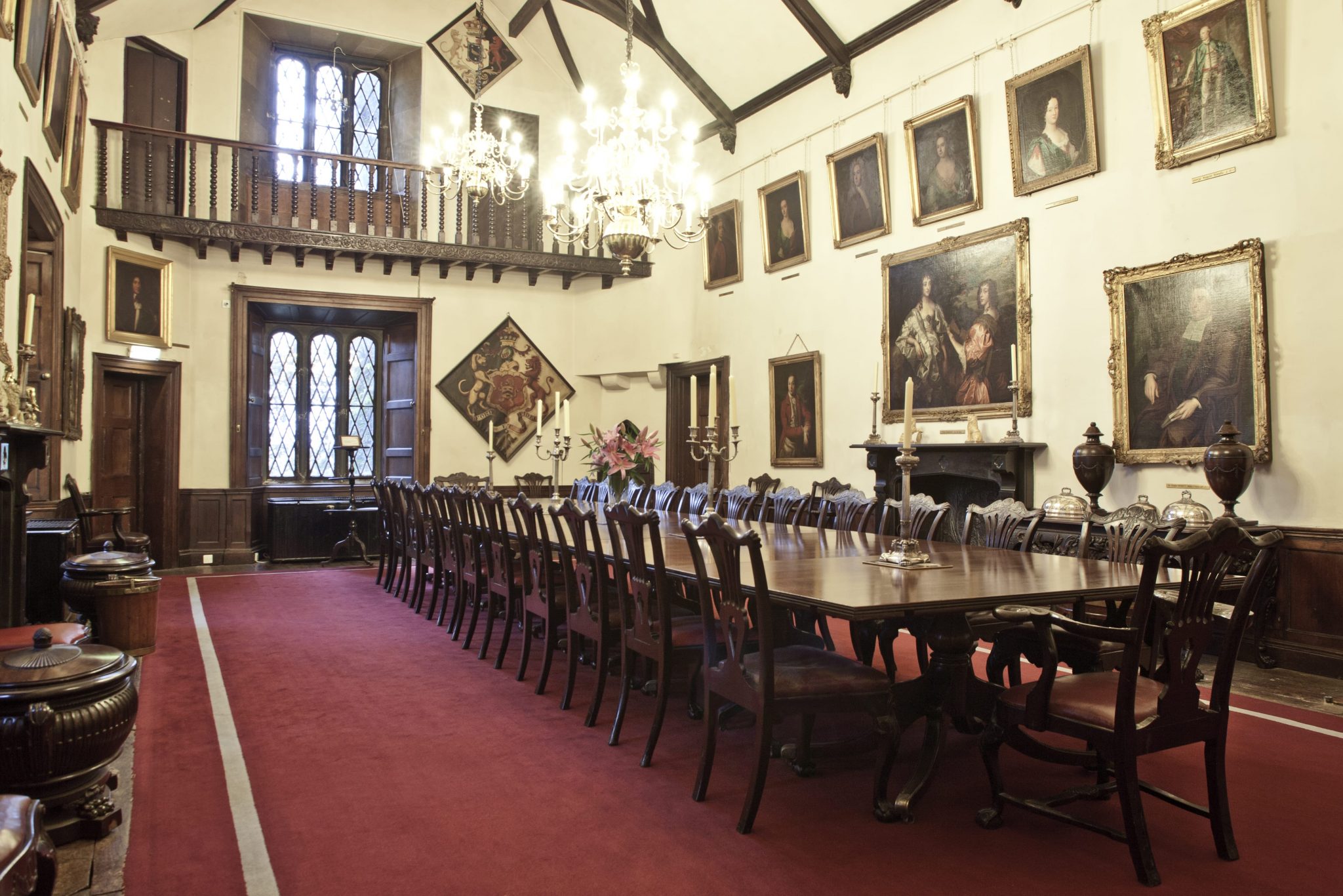 malahide castle dining room