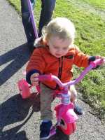 runs just as well as a blue trike