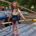 The entrepreneur on the air jump