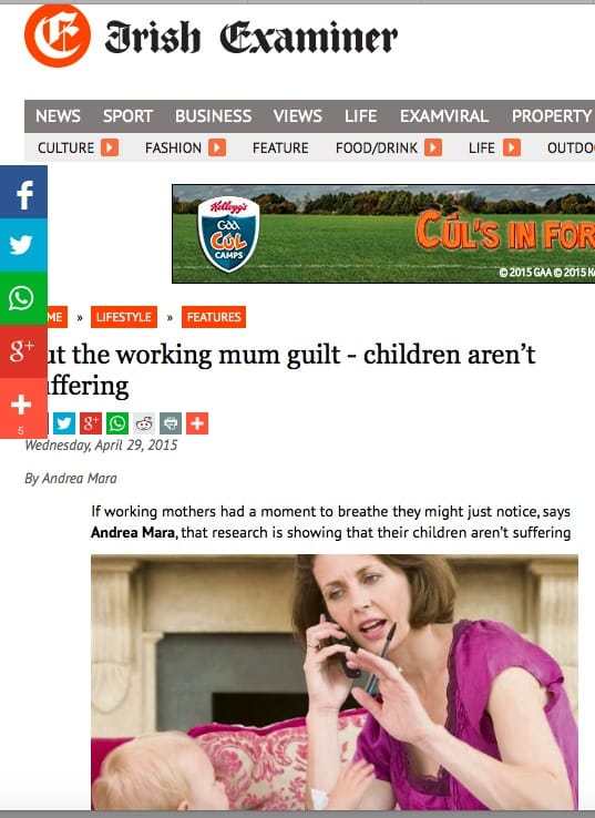 Examiner Working Mother feature - Andrea Mara