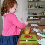 Making breakfast - office mum