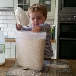 Porridge spill - office mum