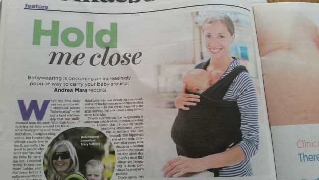 Babywearing Mothers and Babies