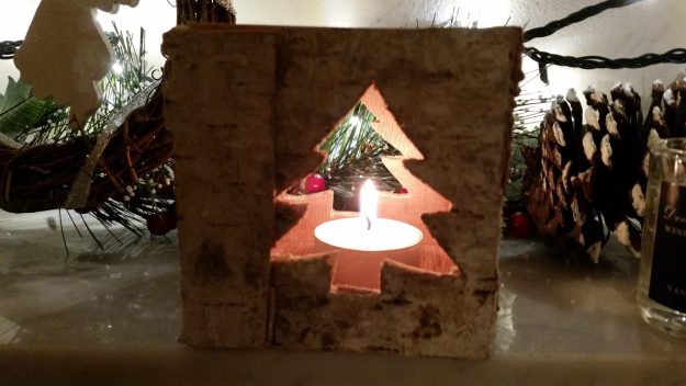 Christmas candle - office mum