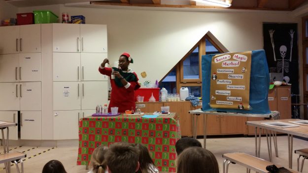 Science workshop Imaginosity office mum