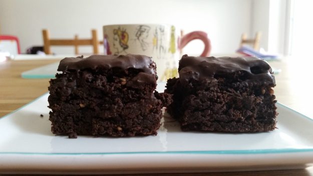 peanut butter brownies - office mum