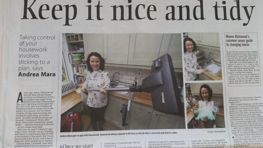 Andrea Mara housework - Office Mum