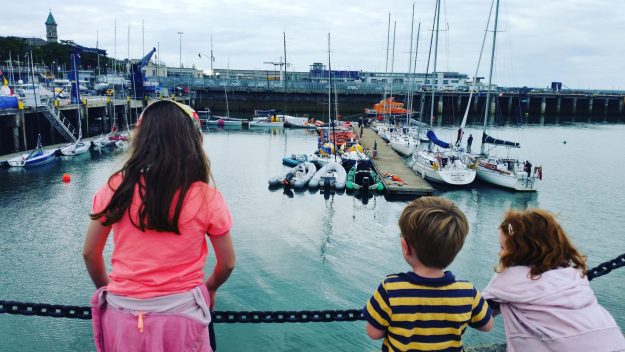 Dun Laoghaire Pier - evening time
