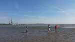Poolbeg chimneys and Sandymount Strand - Office Mum