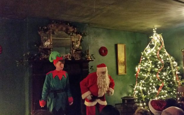 Santa and Sparkles - Causey Farm - Office Mum