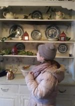 Dresser in Christmas Cottage - Causey Farm