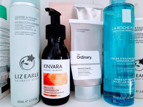 Kinvara Liz Earle The Ordinary La Roche Posay cleansers