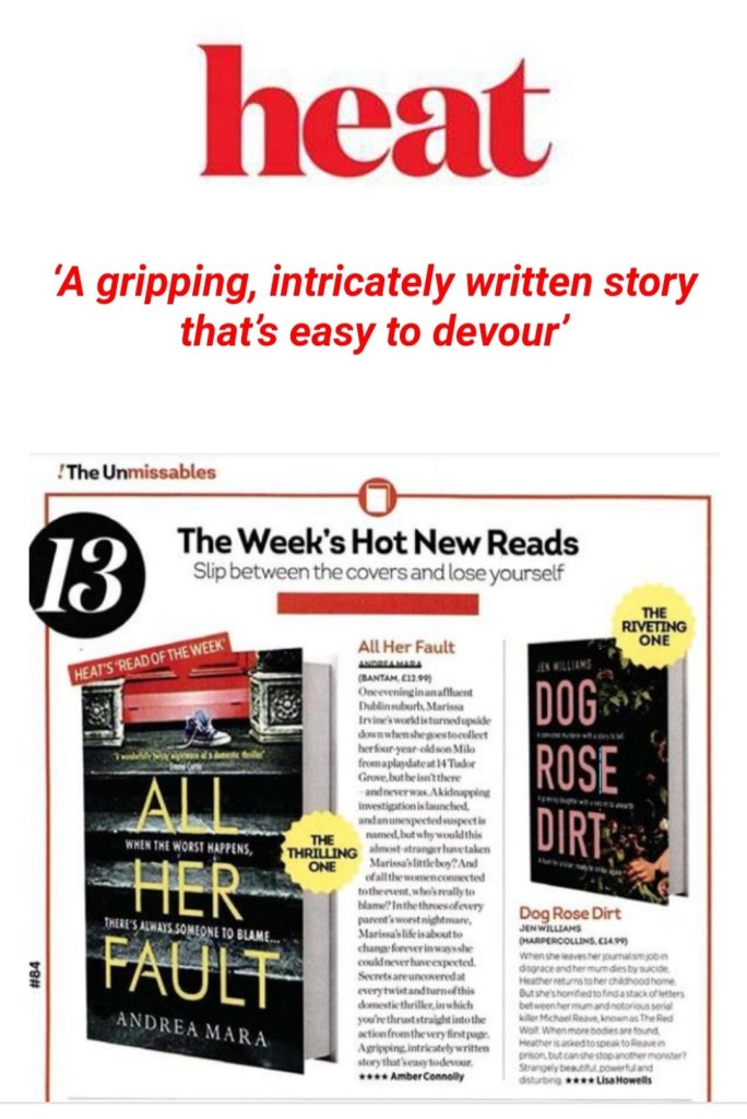 Andrea Mara All Her Fault Heat Magazine