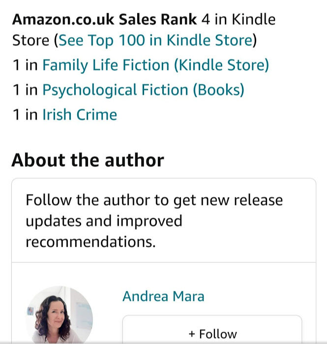 All Her Fault Kindle Top 4 bestseller